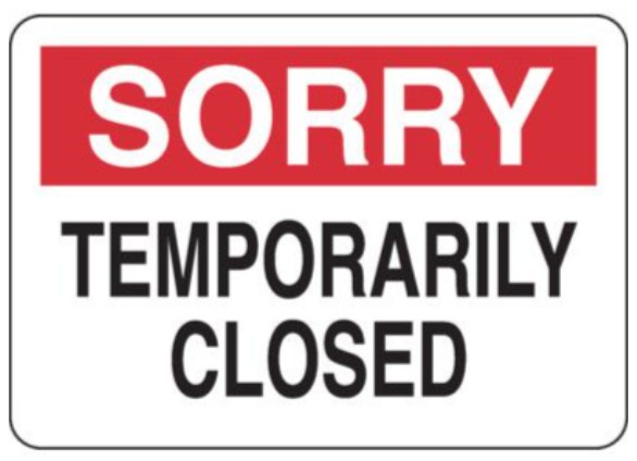 Closed for the month of MAY : Due to onsite construction